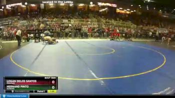 1A 106 lbs Champ. Round 1 - Hernand Pinto, Dunedin vs Logan Delos Santos, Palm Bay