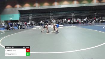 120 lbs Round Of 64 - Levi Heater, McQueen vs Riley Vaughan, Sweet Home