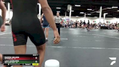 182 lbs Round 3 (6 Team) - Damon Nelson, Outsiders WC vs Liam Hassloch, Iron Horse Gray