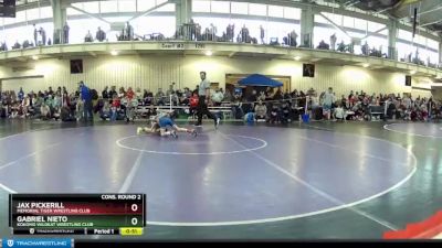 67 lbs Cons. Round 2 - Jax Pickerill, Memorial Tiger Wrestling Club vs Gabriel Nieto, Kokomo Wildkat Wrestling Club