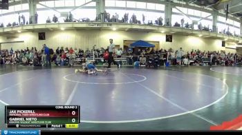 67 lbs Cons. Round 2 - Jax Pickerill, Memorial Tiger Wrestling Club vs Gabriel Nieto, Kokomo Wildkat Wrestling Club