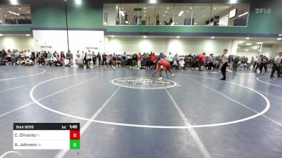 215 lbs Consi Of 32 #2 - Connor Olivares, FL vs Brandon Johnson, IN