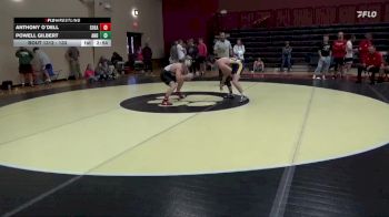 133 lbs Champ. Round 3 - Powell Gilbert, Andrew College vs Anthony O`dell, Southeastern