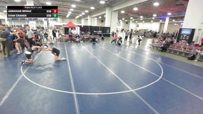 132 lbs Cons. Semis - Abraham Meraz, Utah vs Evan Craner, Utah