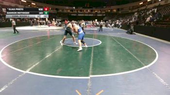 5A 215 lbs Cons. Round 2 - Dawson Rettinger, La Cueva vs Elias Prieto, West Mesa