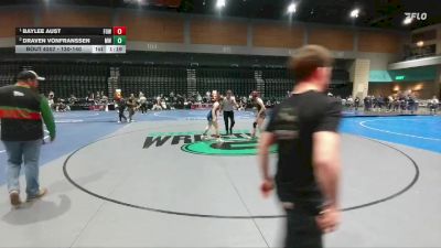 130-140 lbs Round 3 - Baylee Aust, Fallon Outlaws WC vs Draven VonFranssen, Mountain Wrestling