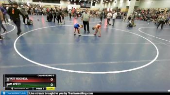 67 lbs Champ. Round 2 - Sam Smith, IA vs Wyatt Rochell, OK