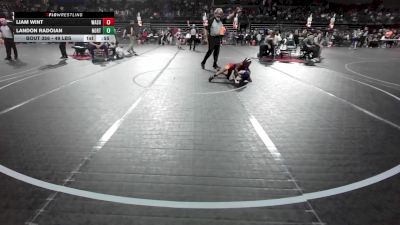 49 lbs Consi Of 16 #2 - Liam Wint, Washington Twp vs Landon Radoian, Northern Valley