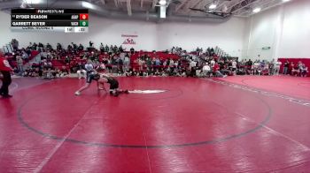 190 lbs Cons. Round 4 - Garrett Beyer, Valor Christian vs Ryder Beason, Arapahoe