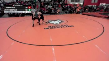 190 lbs Champ. Round 2 - Jayton Costello, WAUCONDA vs Joseph Fitak, Carol Stream (GLENBARD NORTH)
