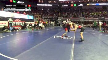 1A-165 lbs Cons. Round 5 - Treynor Cose, Coon Rapids-Bayard vs Ryder Meeks, Lisbon