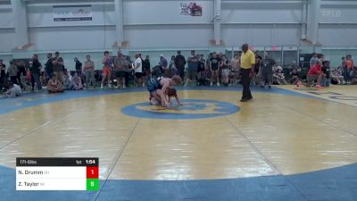 171-E lbs Round Of 16 - Nicholes Drumm, OH vs Zachary Taylor, MI