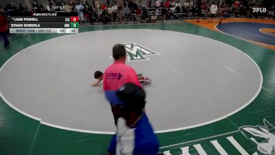 104-110 lbs Champ. Round 1 - Liam Powell, St Joseph Spartans vs Ethan Suberla, Askren Wrestling Academy
