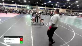 101 lbs Round Of 32 - Sofia Abramson, Legends Of Gold LV vs Abbeygael Cabuag, Awa