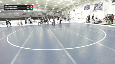 107.5-114.9 lbs Champ. Round 3 - Brylie Bussing, Raider Wrestling Club vs Karsyn Merritt, Indiana