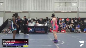 225 lbs Round 1 (16 Team) - Savannah Sistad, Iowa vs Danijah Moore, North Dakota Red