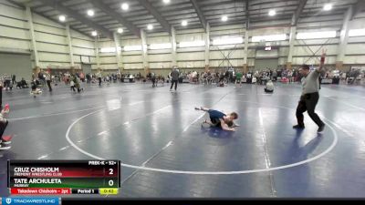 52+ 3rd Place Match - Cruz Chisholm, Fremont Wrestling Club vs Tate Archuleta, Murray