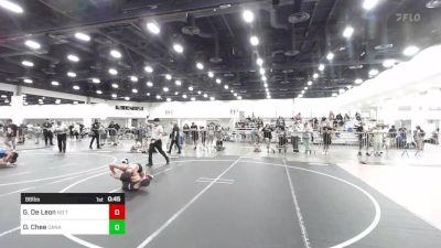 88 lbs Consi Of 8 #2 - Giovanni De Leon, No Team vs Odin Chee, Ganado WC