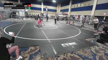 113 lbs 3rd Place - Mason Schlaht, Monster Garage vs Ian Maize, DC Elite