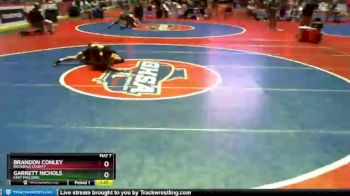 6 lbs Cons. Round 1 - Brandon Conley, Rockdale County vs Garrett Nichols, East Paulding