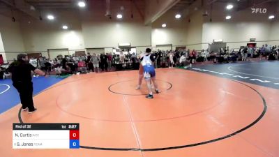 130 kg Rnd Of 32 - Noah Curtis, Interior Grappling Academy vs Shilo Jones, Team Idaho Wrestling Club