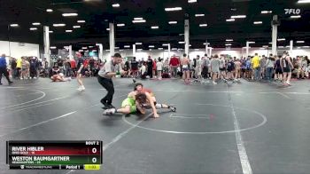 115 lbs Round 1 (4 Team) - River Hibler, Ohio Gold vs Weston Baumgartner, Headhunters