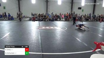 64 lbs Quarterfinal - Hector Ortiz, Nxt Level vs Nathan Schuman, Mat Assassins WC