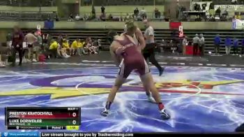 138 lbs Round 1 (4 Team) - Preston Kratochvill, Holmen vs Luke Dorweiler, New Prague