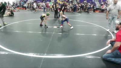 60 lbs Semifinal - Grayson Link, Summerville Take Down vs Riggs Cartner, Believe To Achieve