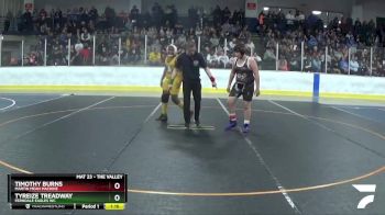 183 lbs Semifinal - Timothy Burns, Martin Mean Machine vs Tyreize Treadway, Ferndale Eagles WC