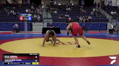 125 kg Round 1 - Kyle Jordon, Central Toronto WC vs Karanveer Mahil, Hamilton WC