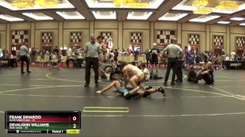 150 lbs Round 4 (6 Team) - DeVaughn Williams, Ohio Gold vs FRANK DIMARZIO, Elite Wrestling