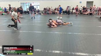 126 lbs Round 5 (6 Team) - Hayden Smith, U2 Upstate Uprising vs Ethan Warchol, Mat Monkeys