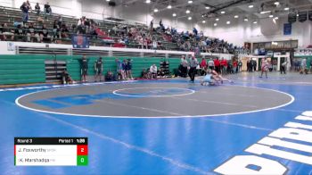 132 lbs Round 3 - Khaled Marshadqa, Perry Meridian vs Josh Foxworthy, Southport