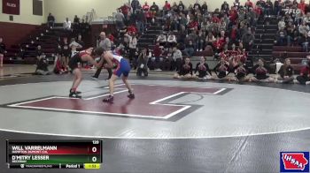 120 lbs Quarterfinal - Will Varrelmann, Hampton-Dumont-CAL vs D`mitry Lesser, Decorah