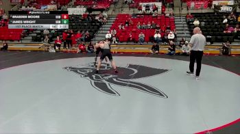 141 lbs 1st Place Match - James Wright, University Of Central Missouri vs Braeden Moore, University Of Central Missouri