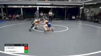 132 lbs Quarterfinal - Joe Sparacio, Mattituck vs Michael Catanzaro, Spartan WC