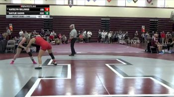 145 lbs Cons. Round 1 - Katelyn Billings, Linn-Mar vs Kaylie Havig, Osage
