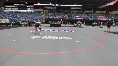 124 lbs Cons. Round 2 - Chloe Herrick, Missouri Baptist vs Tess Barnett, Wayland Baptist