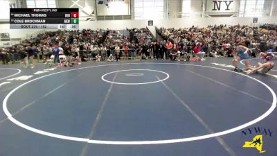 152 lbs Champ. Round 2 - Michael Thomas, Deep Roots Wrestling Club vs Cole Brockman, Mongoose Elite Wrestling