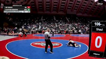 106-6A Quarterfinal - Clayton Newton, Camden County vs Jet Shaul, Hillgrove