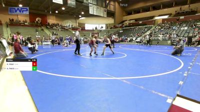 255 lbs Rr Rnd 3 - Allison West, Team Zulpo Perryville Wrestling vs Avi Pettit, Bauxite Mini Miners Wrestling