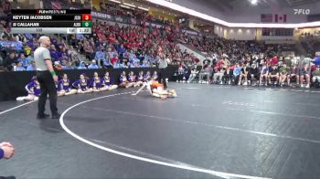 132 lbs Semis - Jj Callahan, Alburnett vs Keyten Jacobsen, Jesup