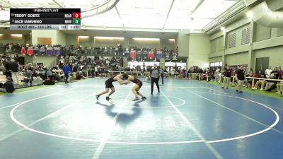 150 lbs Consi Of 4 - Teddy Goetz, New Canaan vs Jace Iamunno, North Haven