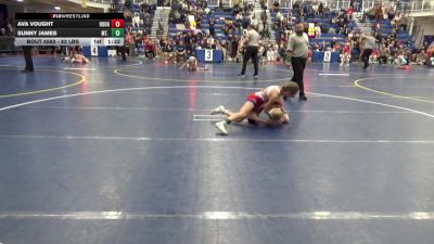 83 lbs Rr Rnd 3 - Ava Vought, RoughHouse vs Sunny James, Mt. Pleasant