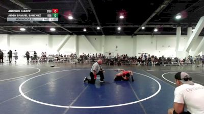 109 lbs Round Of 32 - Antonio Juarez, Stout Wr Ac vs Aiden Samuel Sanchez, Reign WC