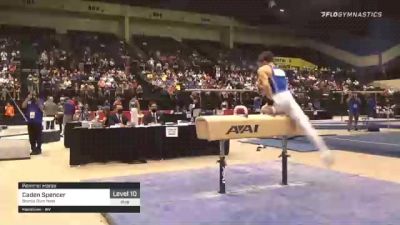 Caden Spencer - Pommel Horse, Bozhis Gym Nest - 2021 USA Gymnastics Development Program National Championships