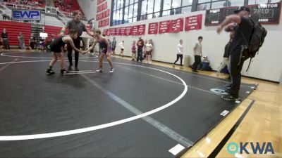 80 lbs Rr Rnd 1 - Zaiden Wanzer, Chandler Takedown Club vs Chilo Richardson, Tecumseh Youth Wrestling