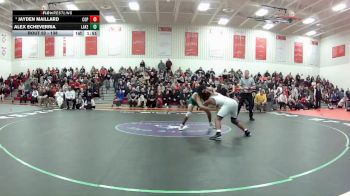 138 lbs Quarterfinal - Jayden Maillard, Copley vs Alex Echeverria, Lakeside