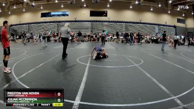 88 lbs Round 6 (8 Team) - Preston Van Hoven, Legacy Dragons vs Julian MCcrimmon, Warhawks Wrestling